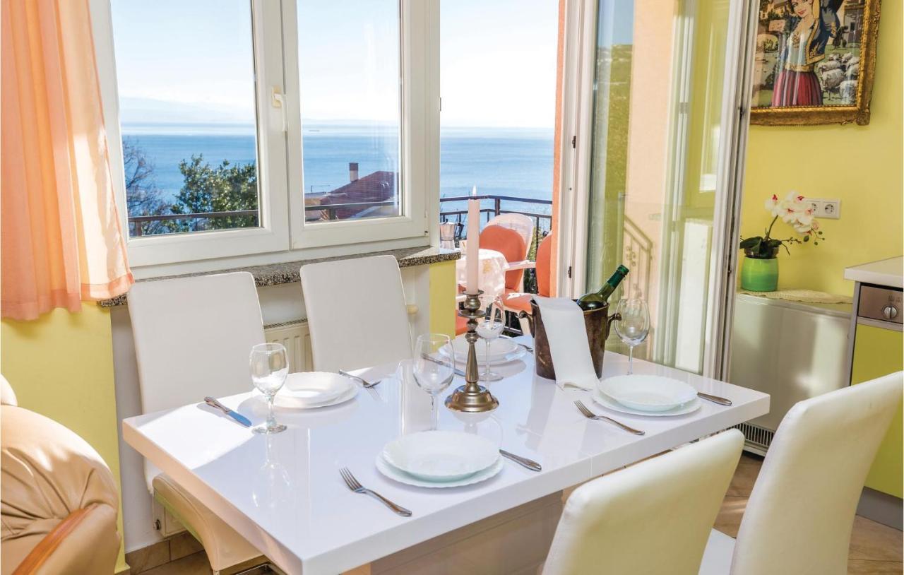 Stunning Apartment In Volosko With House Sea View Exterior photo